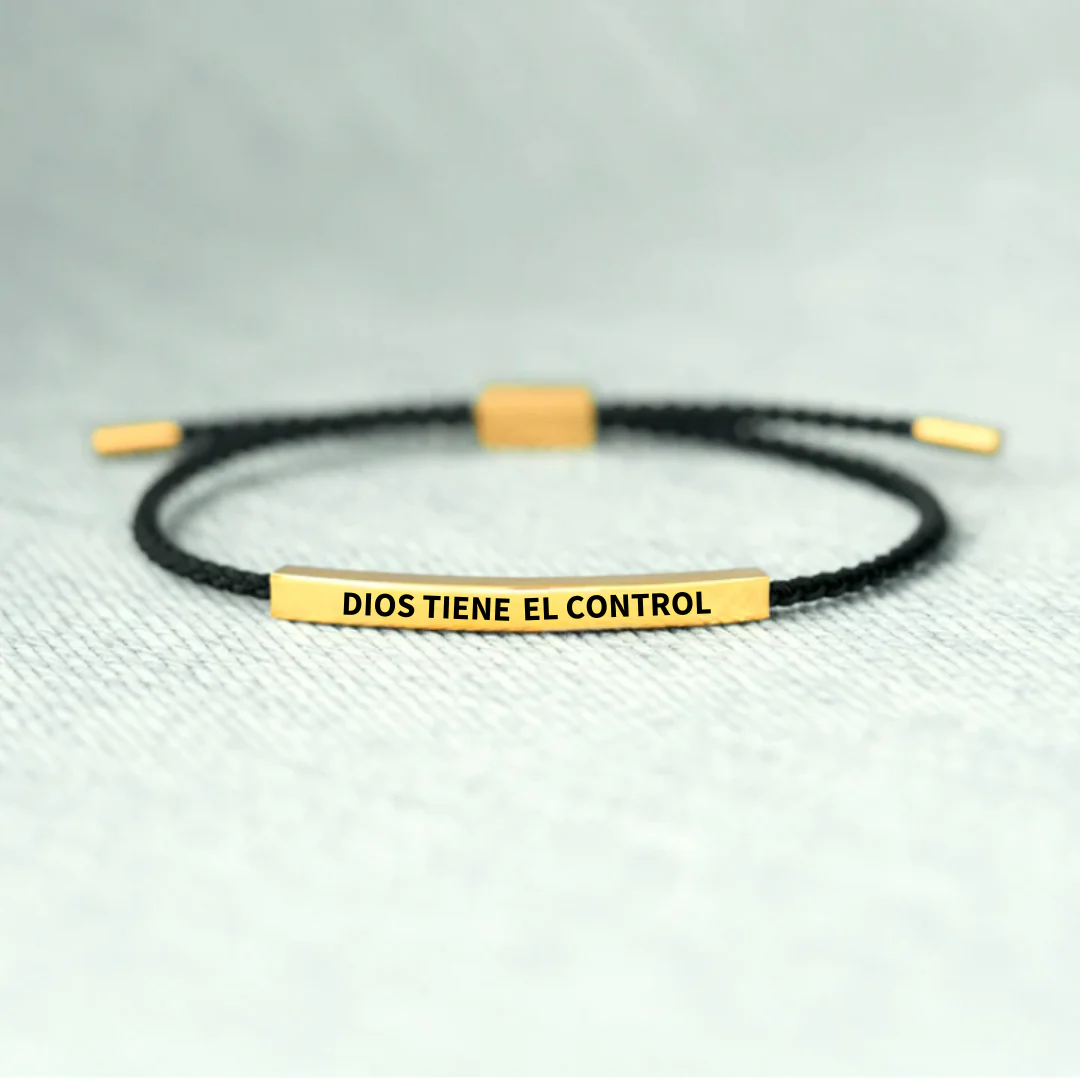 Pulsera Dios tiene el Control