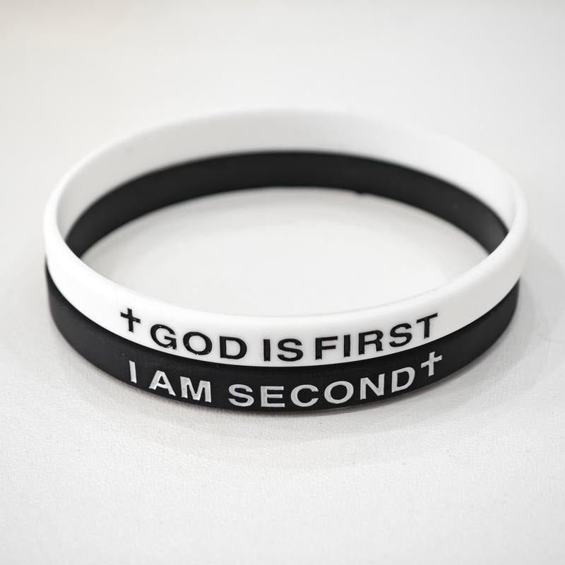 Pulsera Dios Primero yo segundo / God Is Firt I am Second