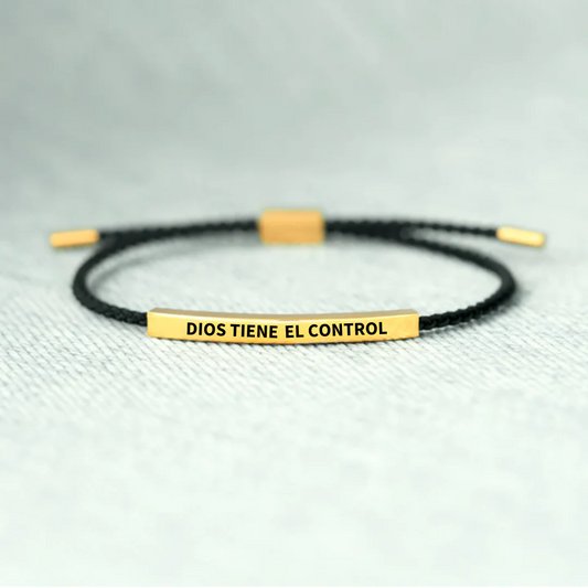 Pulsera Dios tiene el Control